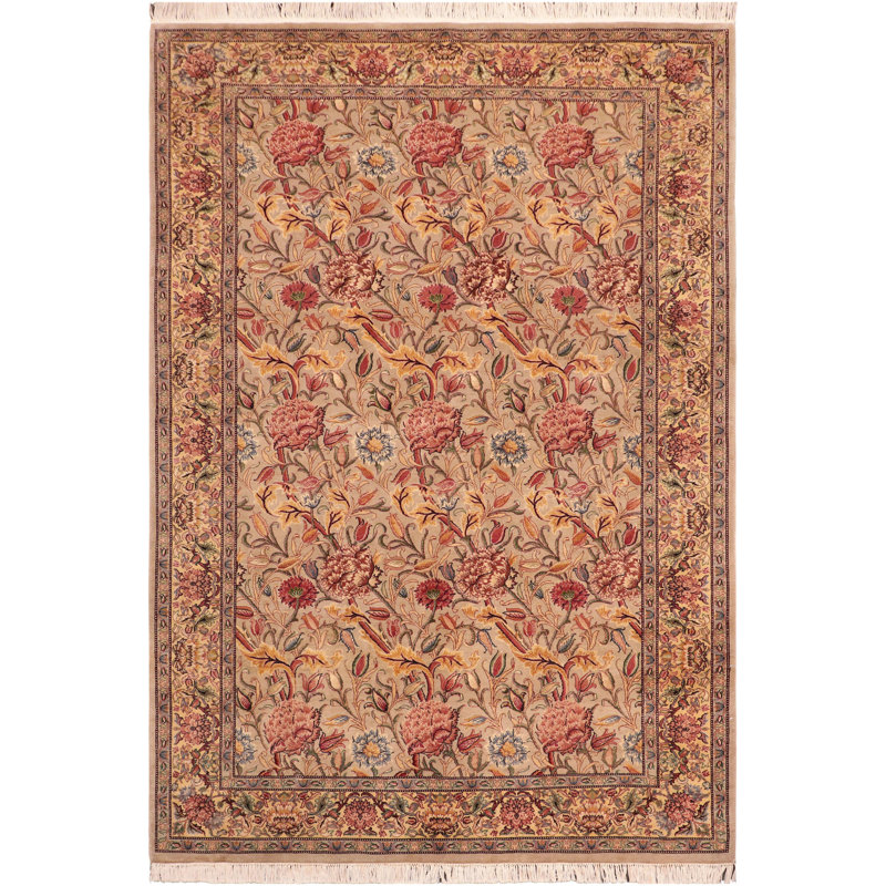 Badina Wool Floral Indoor Rug