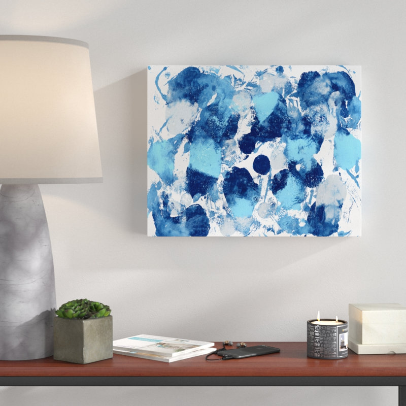 « rainy day », reproduction de peinture à l’acrylique sur toile, H 20 po x l 30 po x P 2 po