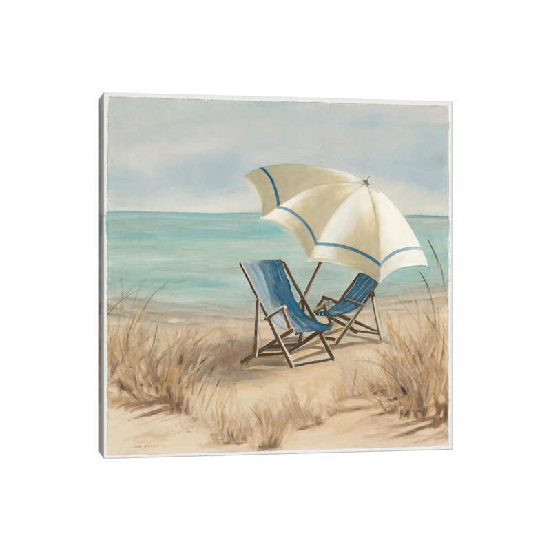 «Summer Holiday II» par Carol Robinson, reproduction, H 48 po x l 48 po x P 1,5 po, Toile tendue