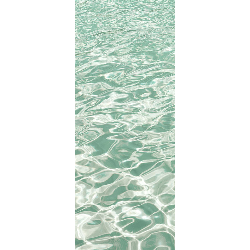 Emerald Aqua II Print by Sofia Fox, Glass Coat