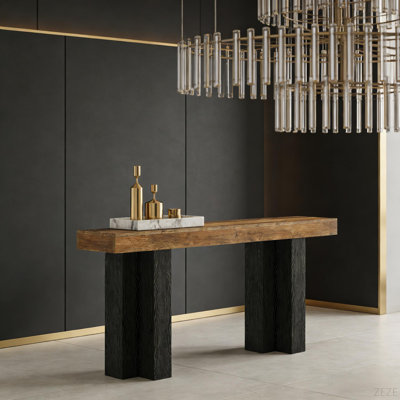 Narrow Sofa Table,Console Table,Storage Entryway Table