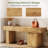 47" Rustic Farmhouse Solid Wood Bench, Entryway Bench with Heavy Duty Legs, Dining Bench for Kitchen, Living Room & Hallway-297235698