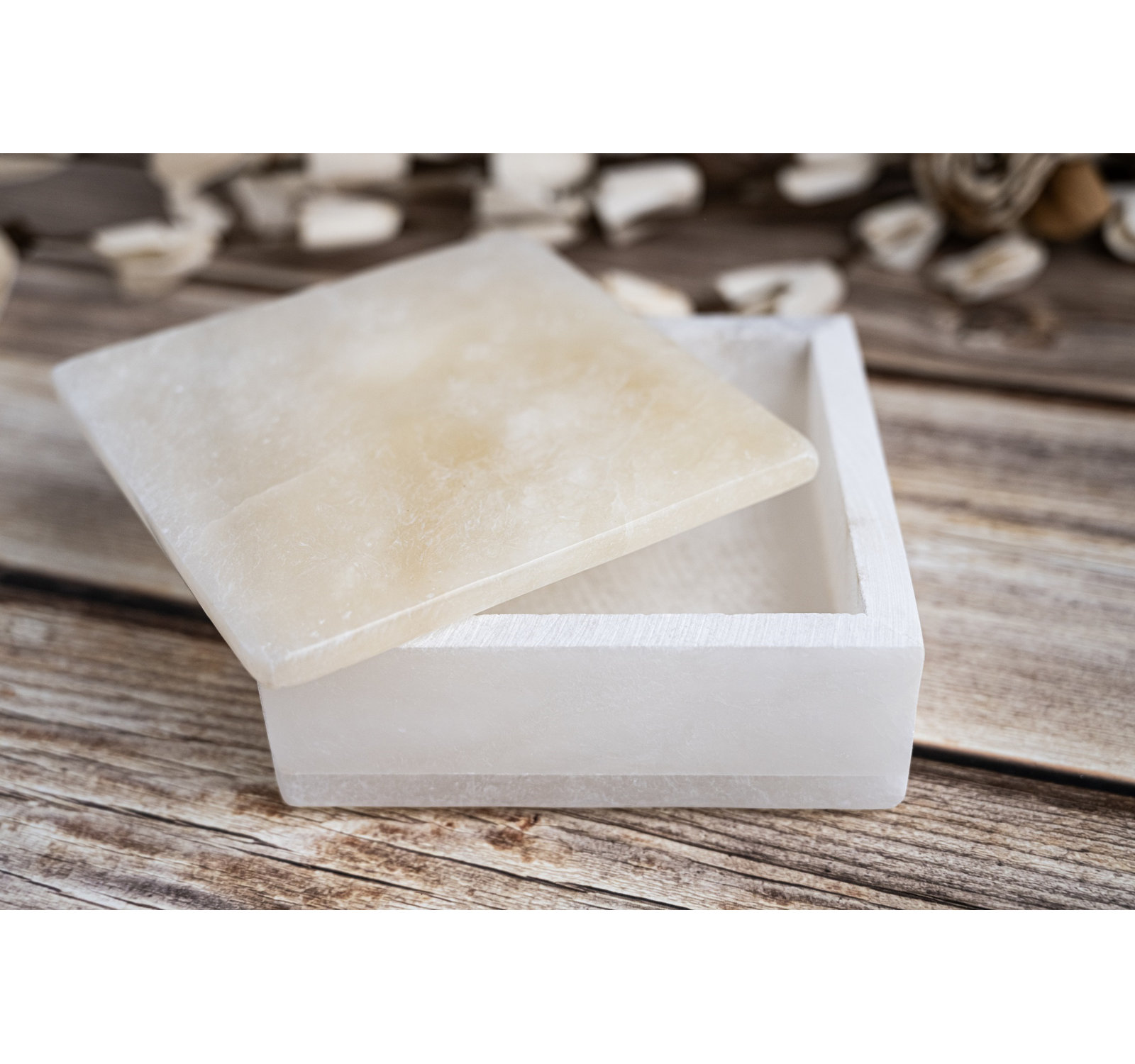 Claudine Alabaster Storage Box
