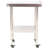 Heavy Duty 440lbs Capacity 24 X 15 35-1/2 Inch Stainless Steel Worktable With Backsplash, 4 & Adjustable Undershelf For Hotel And Laundry Load Capacity, Inch, Prep Table, Undershelf, , Storage-119121014-119121016