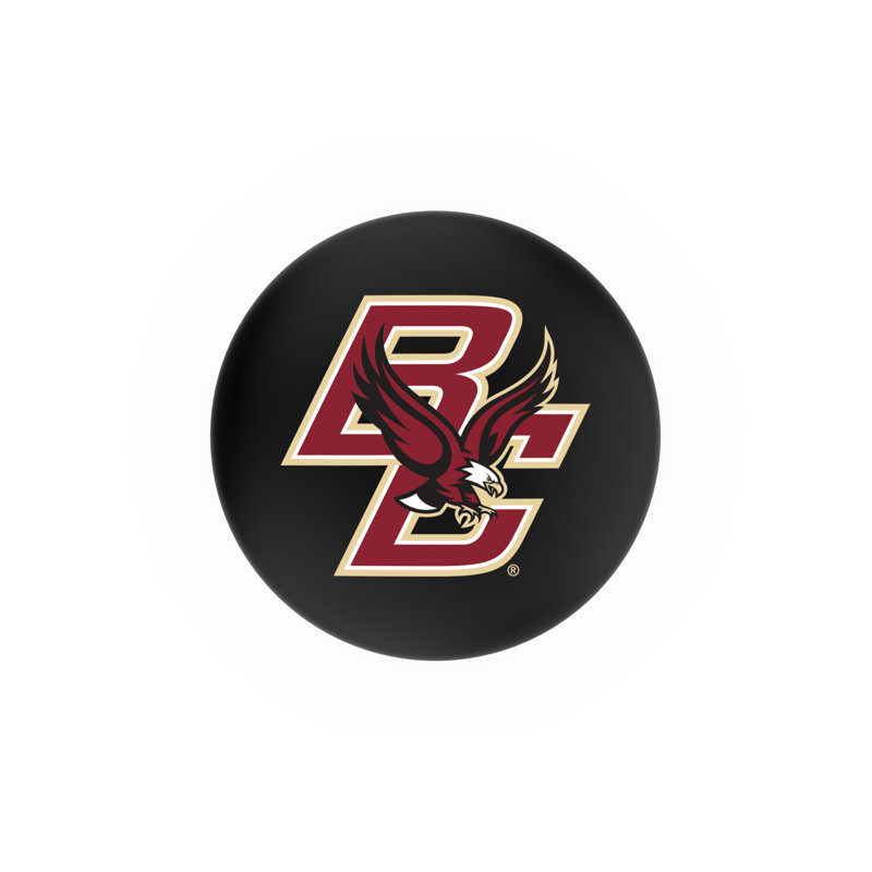 Tabouret de comptoir pivotant de 25 po NCAA, Chrome, Boston College