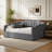 Upholstered Daybed With Underneath Storage,Full Size-724029398