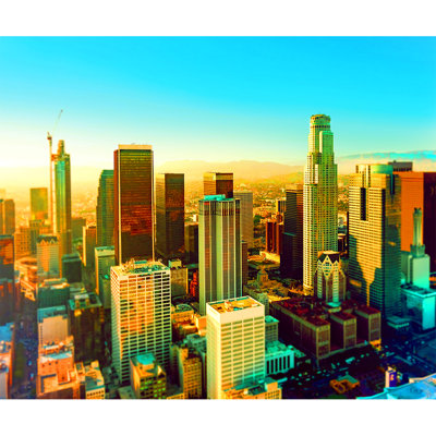 " Los Angeles Skyline, Los Angeles California "