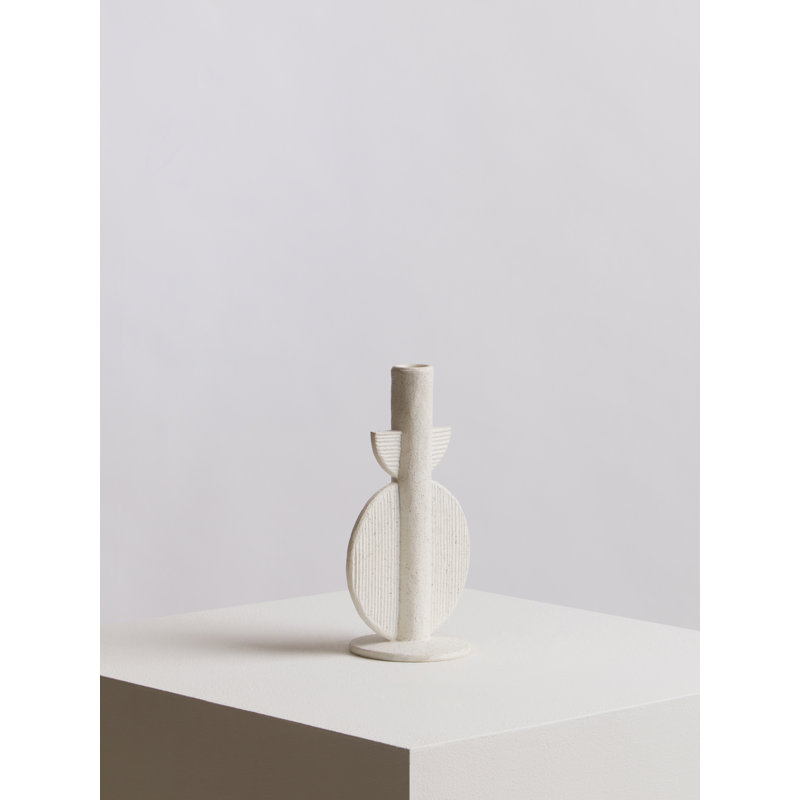 Stone Tabletop Candlestick