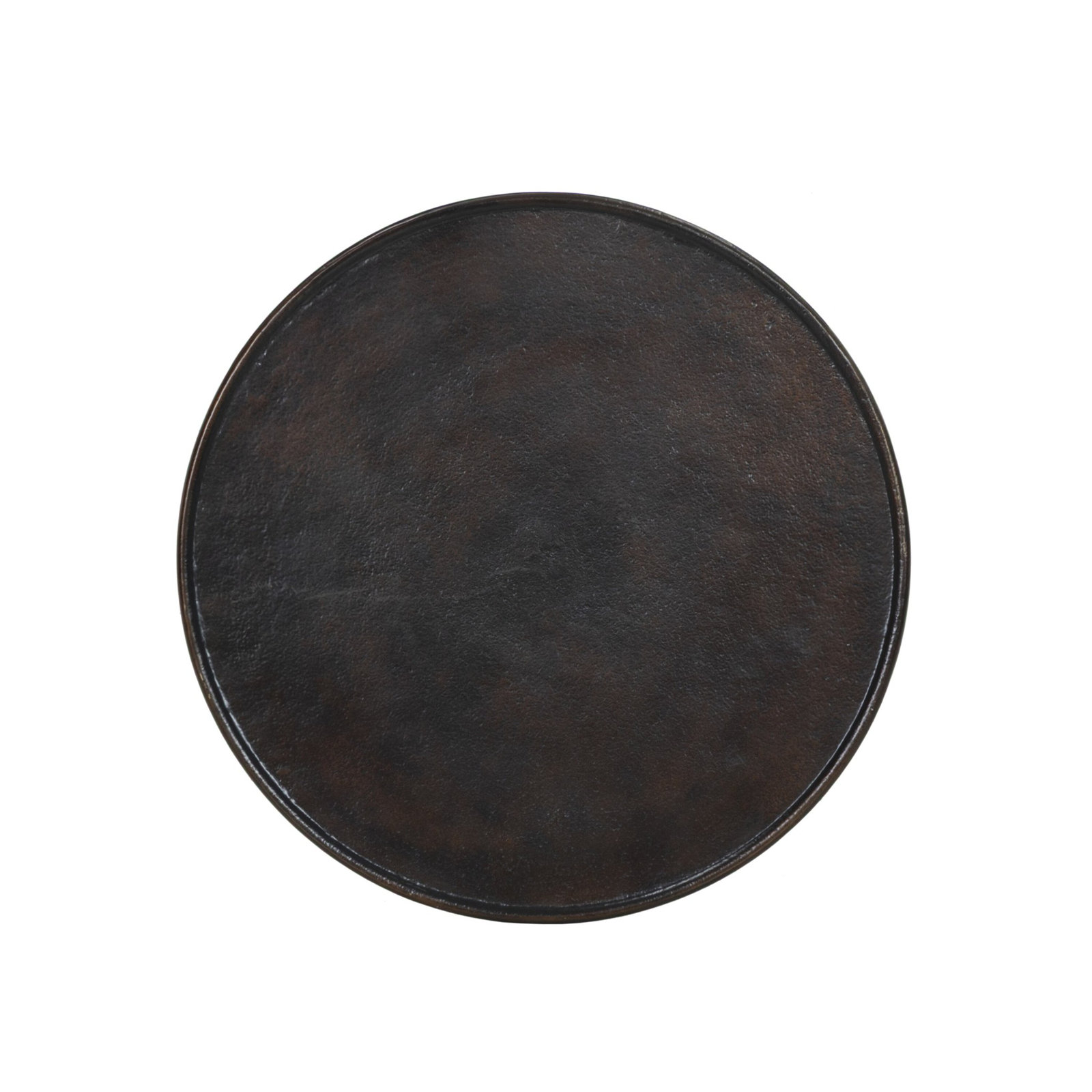Aggie End Table, Antique Rust