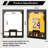 Jersey Frame Display Case with Picture Slots, 98% UV Protected Wall Mounted Jersey Shadow Box for Football & Basketball Sports Jerseys 2 Pack-125422053