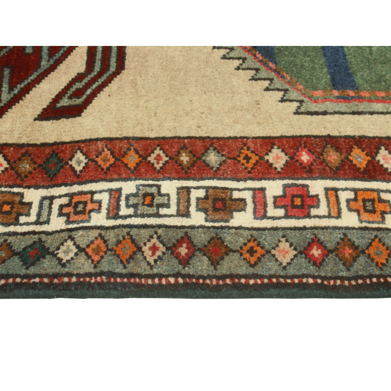 Khylar Distressed Bamdad Beige Runner