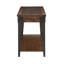 Reasor 47.6'' Glass Top Console Table
