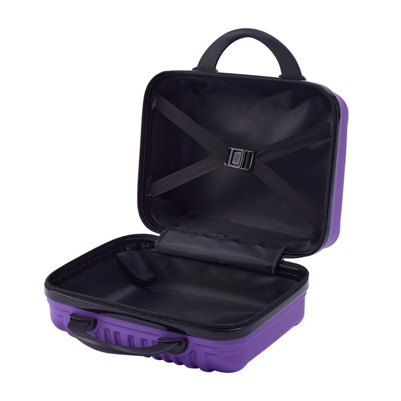 Compartment Makeup Organiser, Purple