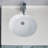 Wenty 14.375'' White Ceramic Circular Bathroom Sink