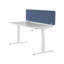 Wally 1 Panel Blue Desk Dividers
