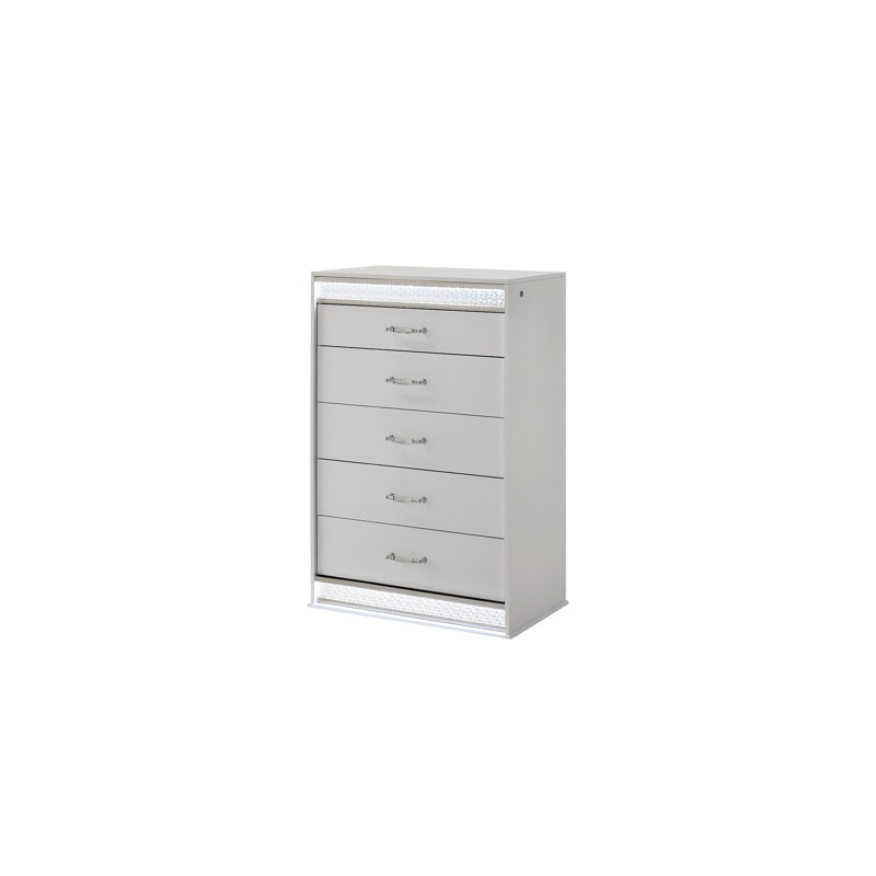 Commode 5 tiroirs Glam