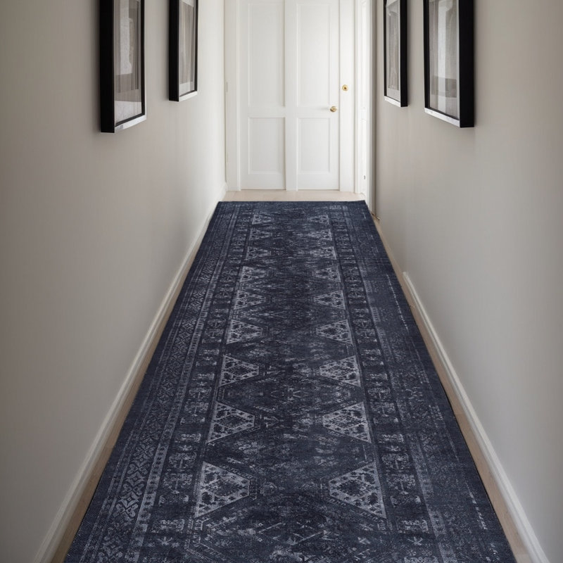 Tapis d'intérieur MAVAL, Tapis de couloir 2 pi 6 po x 10 pi