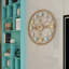 Dozier Metal Wall Clock-487952565