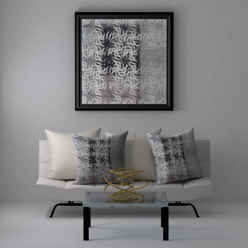 Housse de coussin carrée/insert, 18 po x 18 po