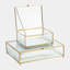 Reeded Stainless Steel Decorative Box-60070798