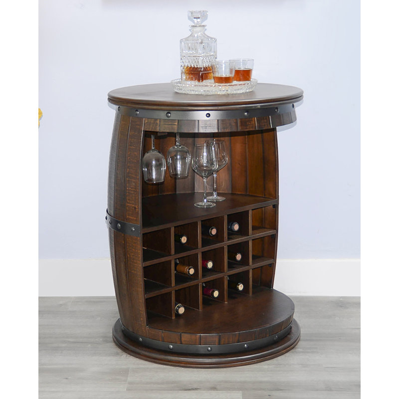 Bolyard 26'' Wine Bar, Tobacco Leaf
