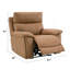 Chavis Brown Leather Aire Power Motion Recliner W/USB & Power Headrest