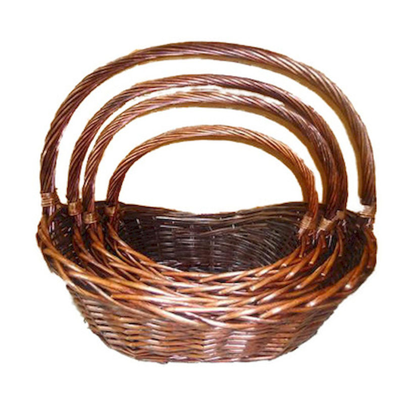 Bayou Breeze Solid Wood Decorative Basket
