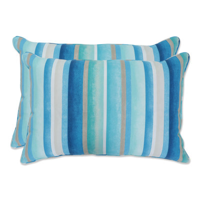  Coussin lombaire rayé