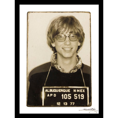 " 'Bill Gates Mugshot' "