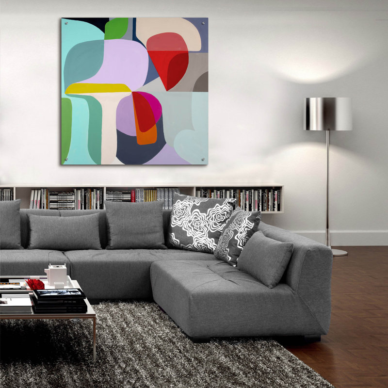 " Breaking Ground " by Marion Griese, 36" H x 36" W x 0.2" D