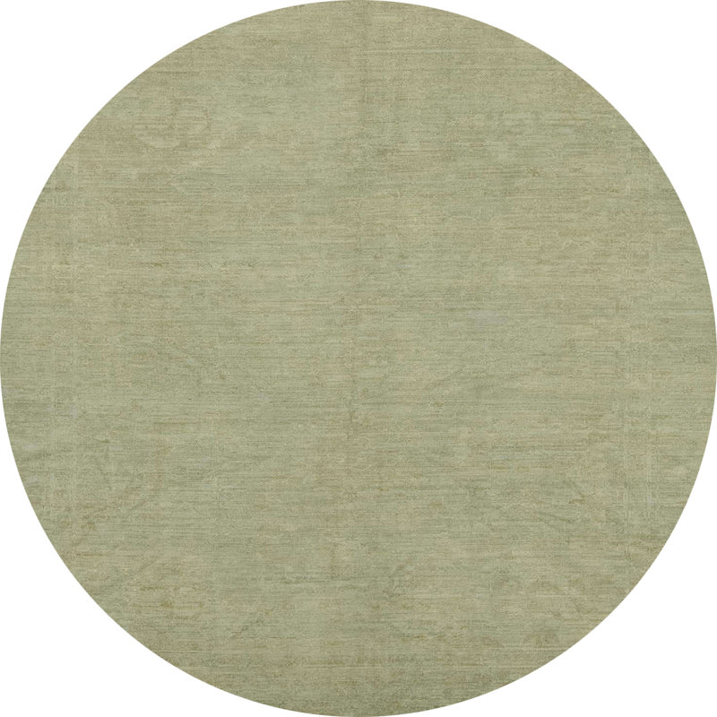 Abstract Indoor Rug, Round 3'