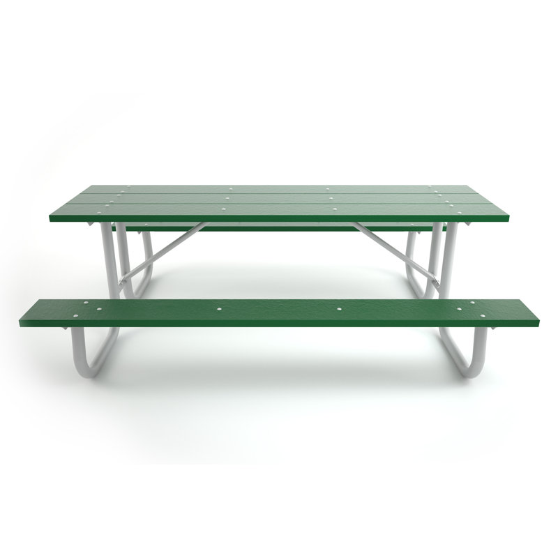 Table de pique-nique, Vert, H 35 po x L 96 po x l 70 po