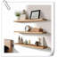 Tablette flottante en bois massif 4 pièces Wimer-1161195088