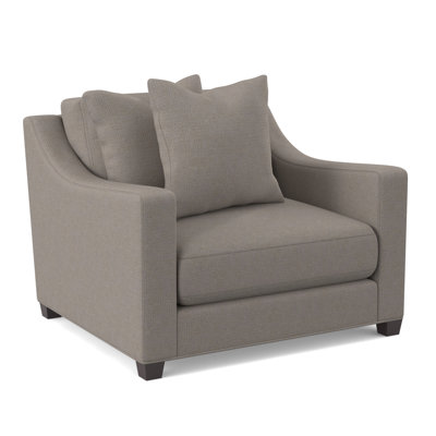 Fauteuil en polyester l 45 po Zoraya