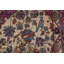Tapis oriental en soie à teinture végétale pré-1900 4 x 7