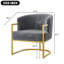 Chaise d'appoint rembourrée Ophelis-1494097390
