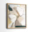 Marble Lines I - impression encadrée de qualité supérieure - prête à être accrochée - aucun clou requis - aucun clou requis-1721302902-1721302907