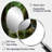 Waterfall In Dense Forest I - Large Oval Wall Mirror On Metal-1866851369