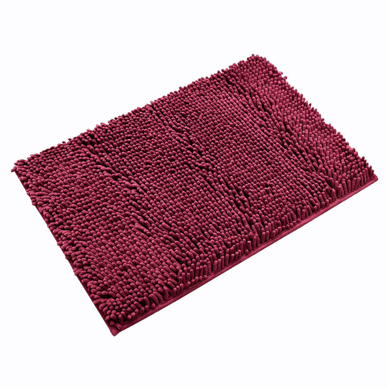 Tapis de salle de bain 23 po x 15 po, Bourgogne