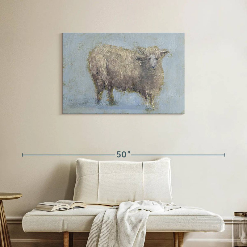Sheep Strut I, 24" H x 36" W