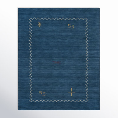 Danforth Hand-Woven Flatweave Wool Rug
