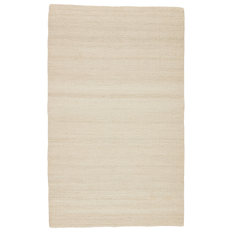 Naturals Tobago Jute / Sisal Area Rug in Egret, Rectangle 8' x 10'