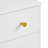 Arezzo 2-drawer Modern Nightstand in White