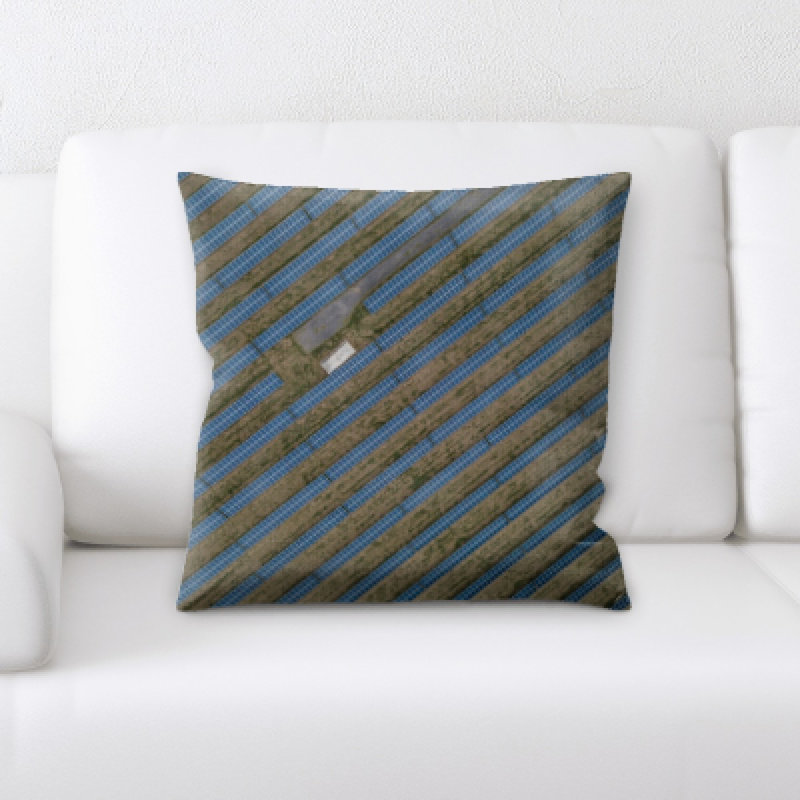 Microsuede Throw Pillow