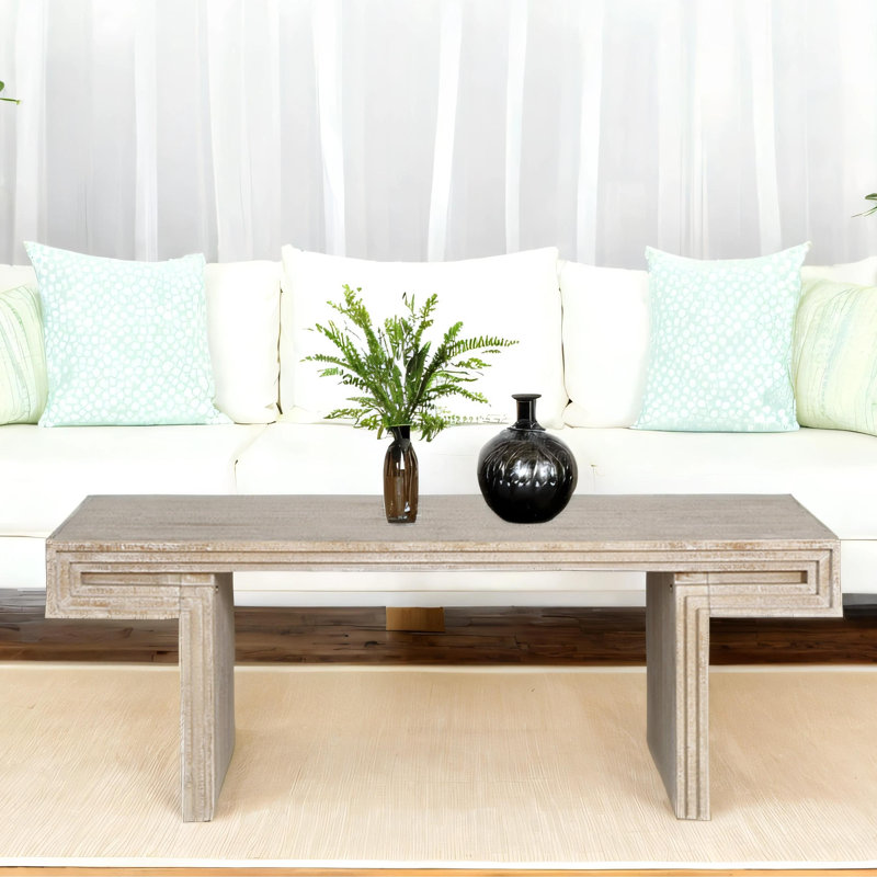 Table basse American Vintage, Brun