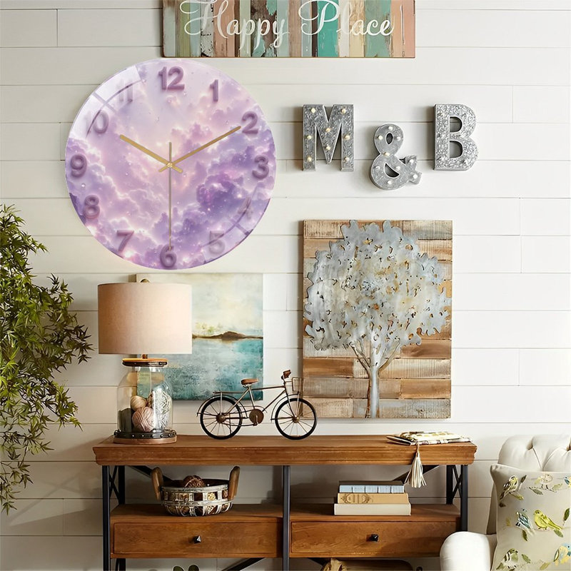 Horloge murale 12 po