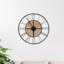 Très grande horloge murale 23,5 po