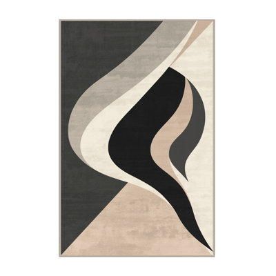 Tapis gris moelleux et moelleux Elwell