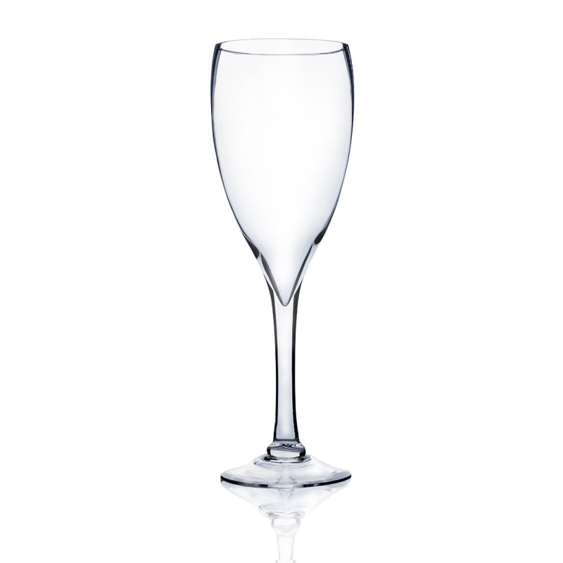 Vase en verre, H 16 po x l 6 po x p 6 po