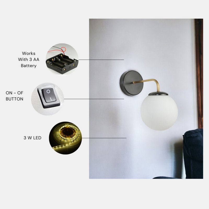 Darbyville LED Wallchiere